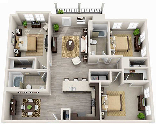 C - Madison floor plan